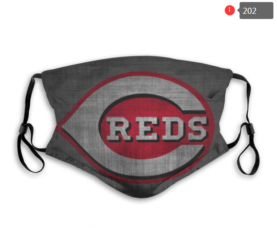 MLB Cincinnati Reds #3 Dust mask with filter